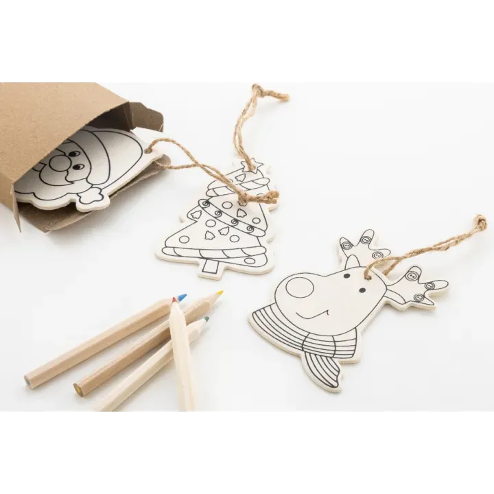 Colouring Christmas tree ornaments - AP800034 (ANDA#23)